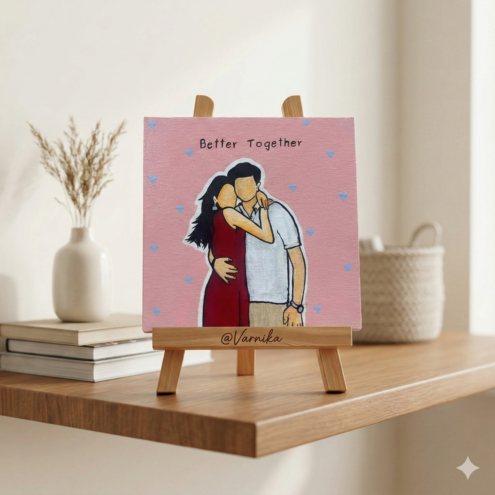 Better Together Doodle Canvas