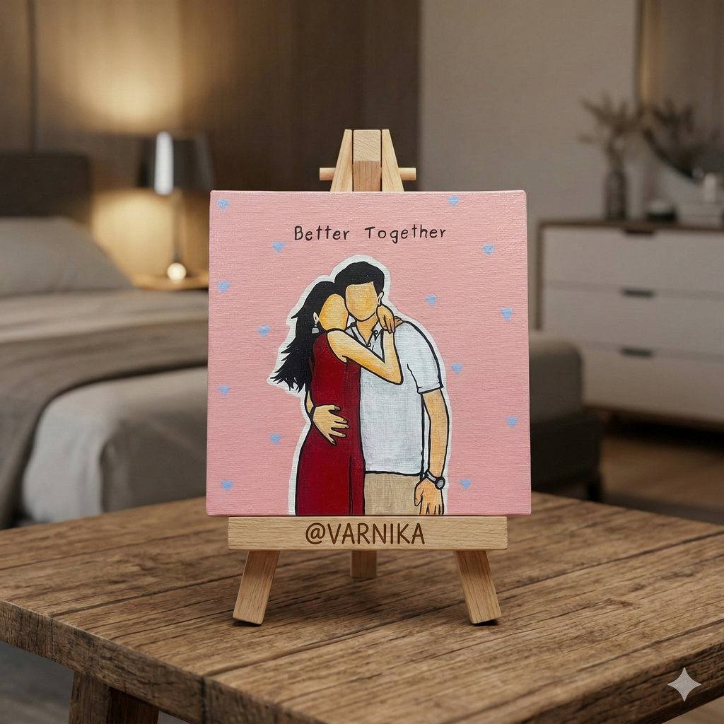 Better Together Doodle Canvas