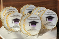 Personalized Graduation Resin Coasters – 100% Handmade Custom Gift Art