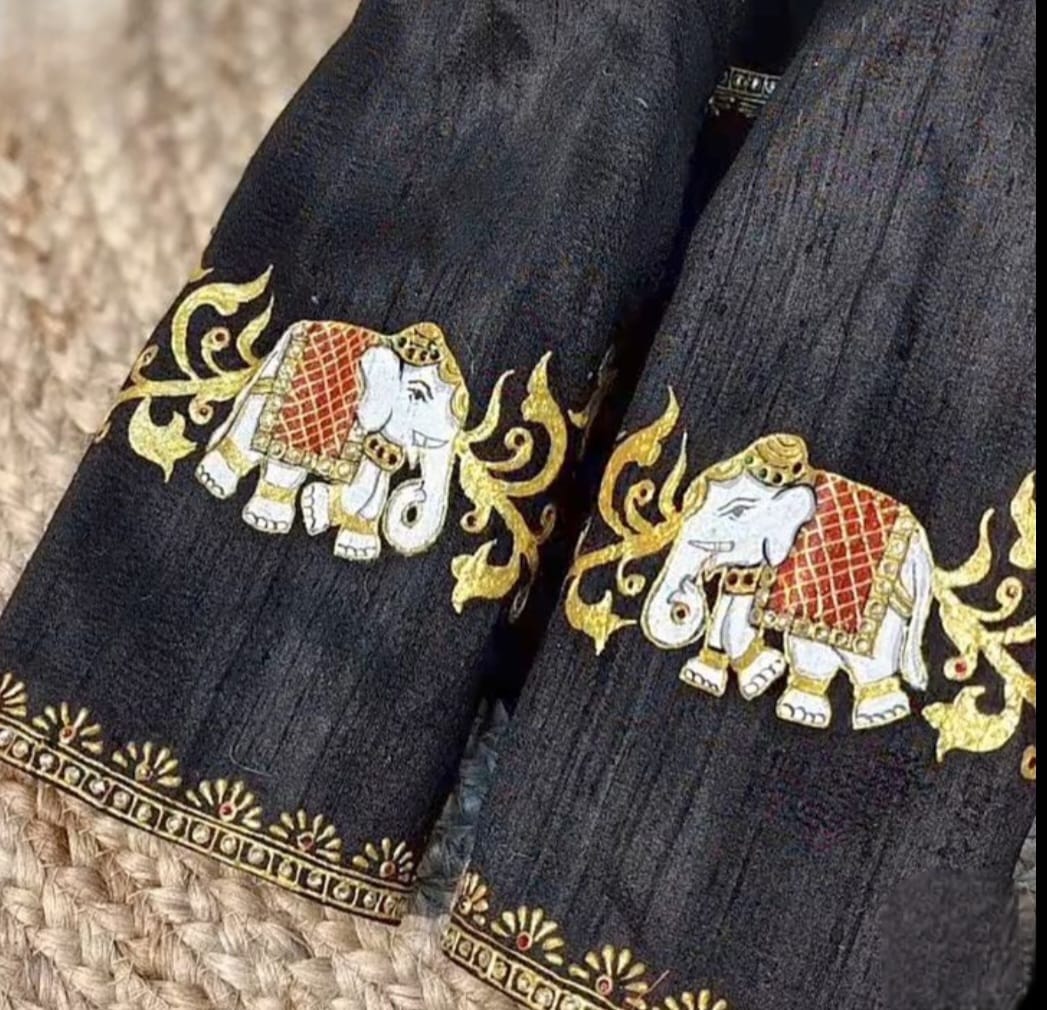 Royal Elephant Sleeve Painting