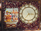Personalized Resin Photo Clock – 100% Handmade Wedding & Anniversary Gift